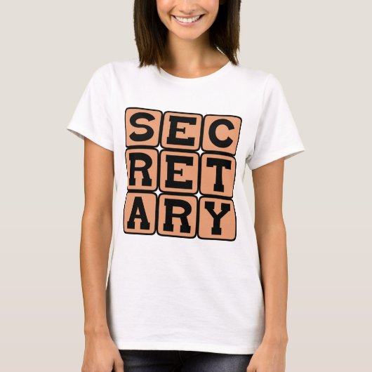 T-shirt Secrétaire, assistante de direction (Devant)
