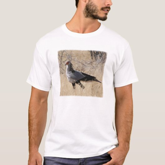T-shirt Secrétaire oiseau (Devant)