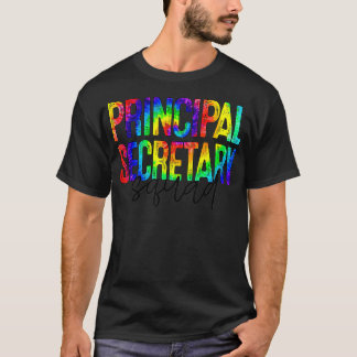 T-shirt Secrétaire principal Retour à l'école pour les ens