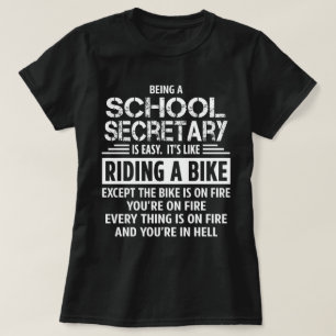 T-shirt Secrétaire scolaire