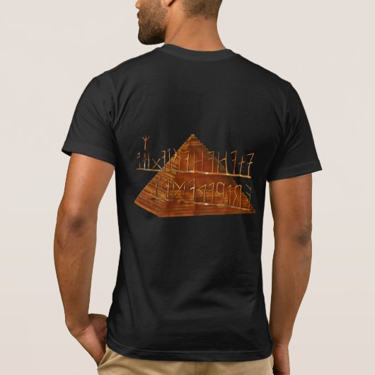 T-shirt Secrets anciens THOTH 3D Egyptian Scifi 2 (Dos)