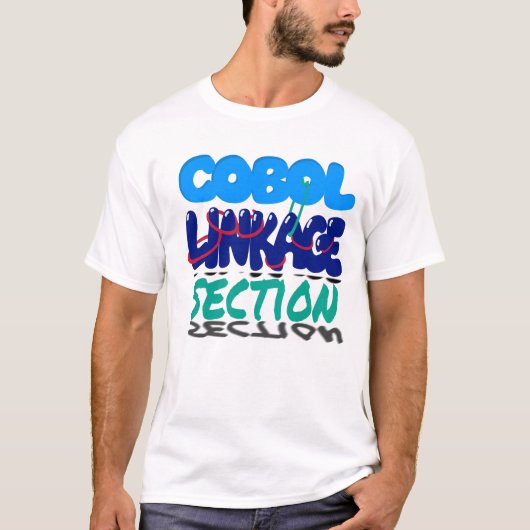 T-shirt Section Linkage dans Cobol Programmation (Devant)