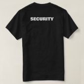 T-shirt Sécurité (Design dos)