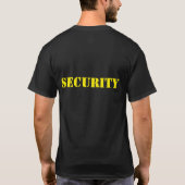 T-shirt Sécurité (Dos)