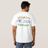 T-shirt Sécurité 2008 d'IFGE (Dos entier)