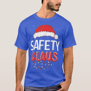 T-shirt Sécurité Costume de correspondance Noël du Père No