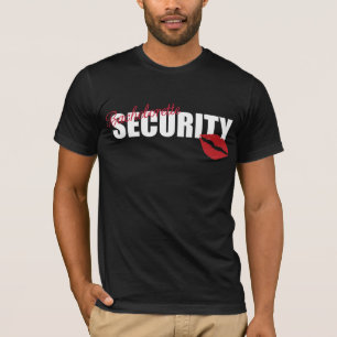 T-shirt Sécurité de la bachelorette (avant uniquement)