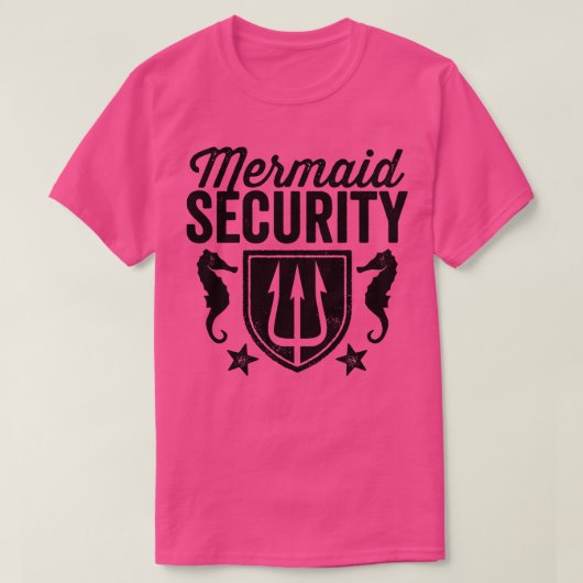 T-shirt Sécurité de Mermaid (Design devant)