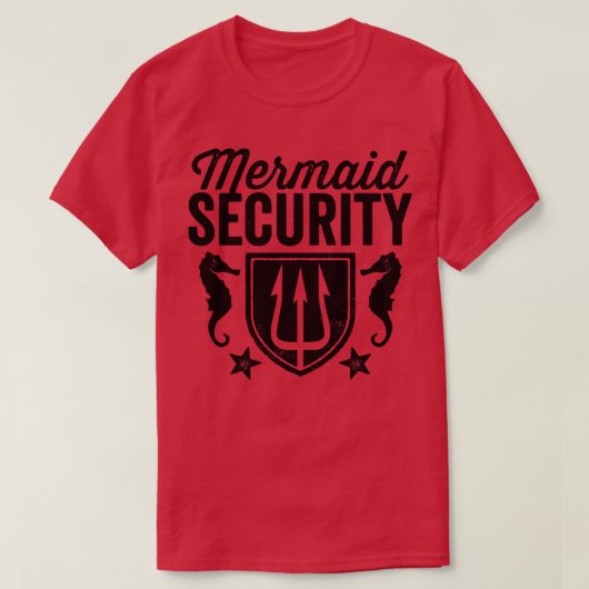 T-shirt Sécurité de Mermaid (Design devant)