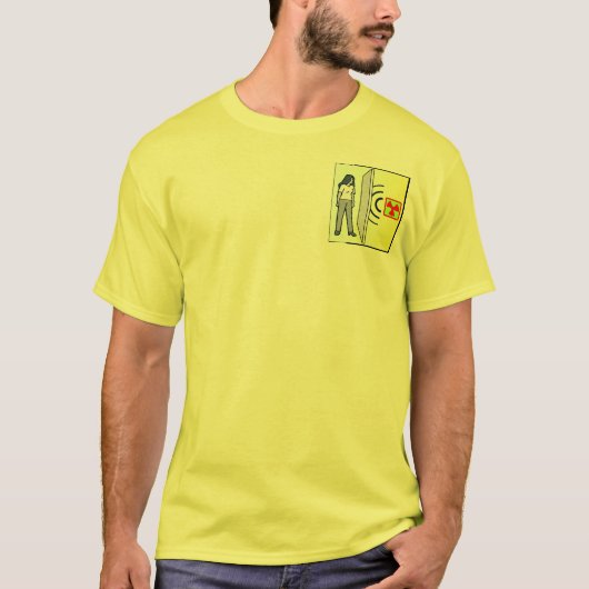 T-shirt Sécurité de rayonnement (Devant)