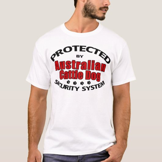 T-shirt Sécurité des chiens de combat australiens (Devant)