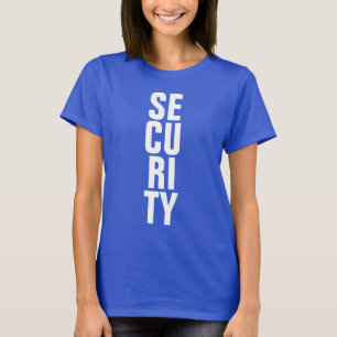 T-shirt Sécurité des femmes Modèle Royal Blue Deep