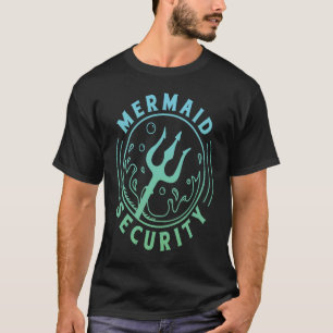 T-shirt Sécurité des sirènes, natation