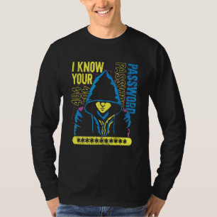 T-shirt Sécurité informatique  Pirate informatique    Je c