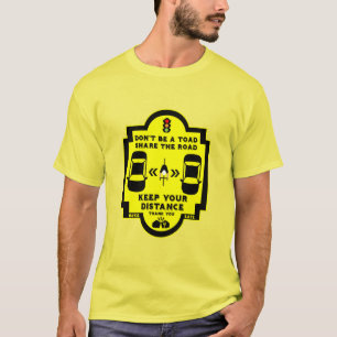 T-shirt Sécurité routière à bicyclette