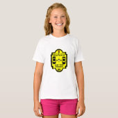 T-shirt Sécurité routière à bicyclette (Devant entier)