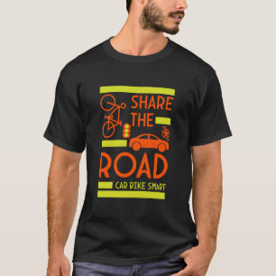 T-shirt Sécurité Routière à Vélo
