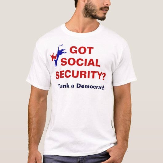 T-shirt Sécurité sociale obtenue ? (Devant)