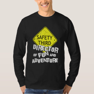 T-shirt Sécurité Troisième Directeur Fun Adventure Coordon
