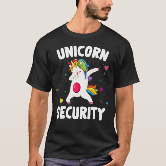 T-shirt Sécurité Unicorn (Devant)