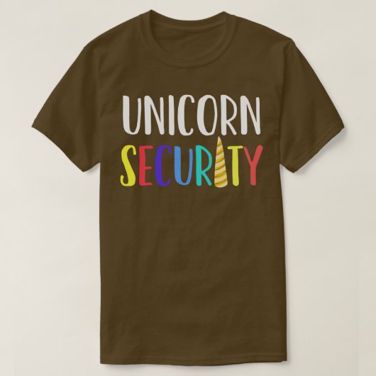 T-shirt Sécurité Unicorn (Design devant)