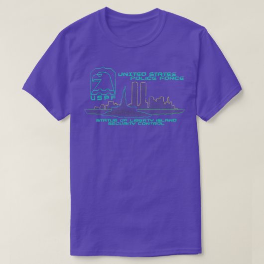 T-shirt Sécurité USPF Contrôle échapper de New York (Design devant)