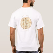 T-shirt Séder de Pâque Kosher Matzah Pesach Zazzle (Dos)