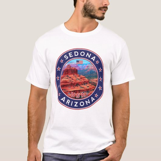T-shirt Sedona, Arizona (Devant)