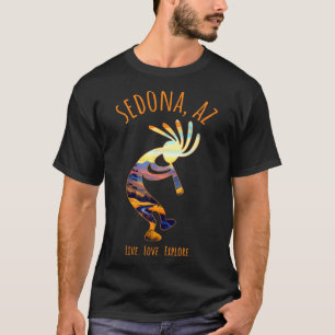 T-shirt Sedona Arizona États-Unis Danse Kokopelli Sud-Oues