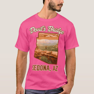 T-shirt Sedona Arizona Randonnée Aventure Devil'S Bridge N