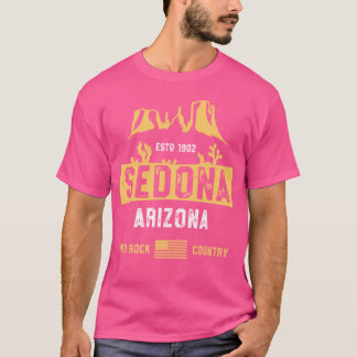 T-shirt Sedona Arizona Vacation Shirt Red Rock Country Cac