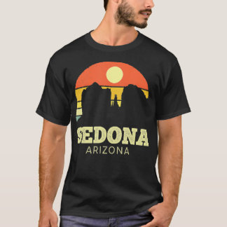 T-shirt Sedona Arizona Vintage Sunset Adventure Outrs Life