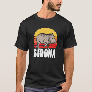 T-shirt Sedona Javelina Vintage Retro 80S Sunset Cute Funn