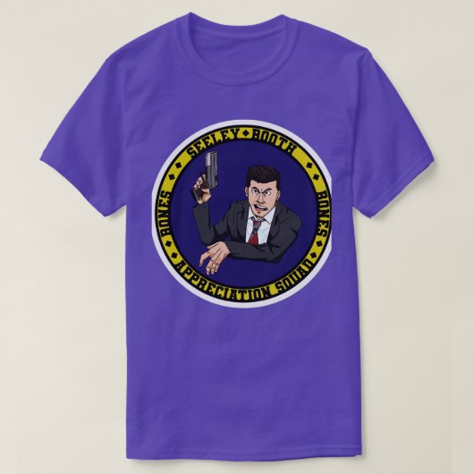 T-shirt Seeley Booth Appréciation Squad 2 (Design devant)