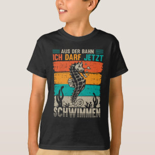T-shirt Seepferdchen Abzeichen Frühschwimmer Schwimmen