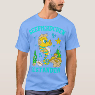 T-shirt Seepferdchen Bestanden Schwimmprfung Kinder