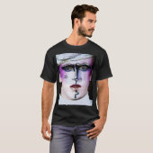 T-shirt S'effacer en gris (Devant entier)