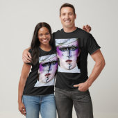 T-shirt S'effacer en gris (Unisexe)