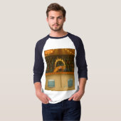 T-shirt Seiche giclante (Devant entier)