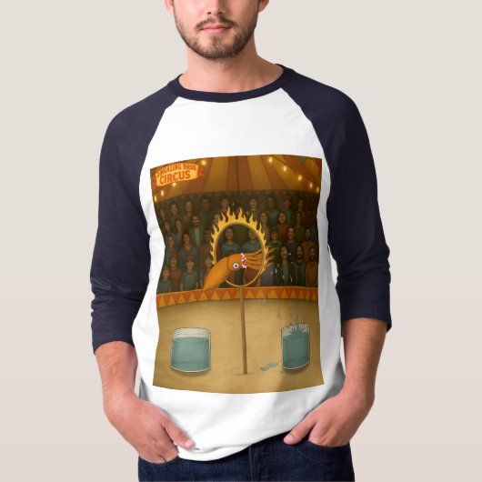 T-shirt Seiche giclante (Devant)