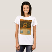 T-shirt Seiche giclante (Devant entier)