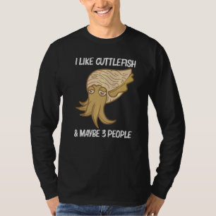 T-shirt Seiche Pour Hommes Femmes Créature Marine Animal