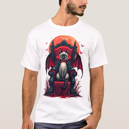 T-shirt Seigneur Chat Vampire (Devant)