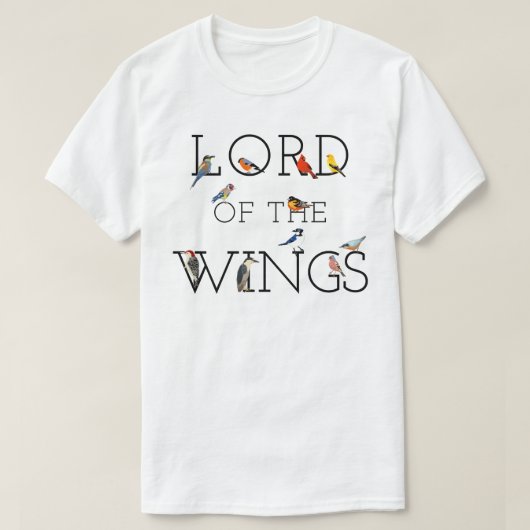 T-shirt Seigneur des Ailes (Design devant)