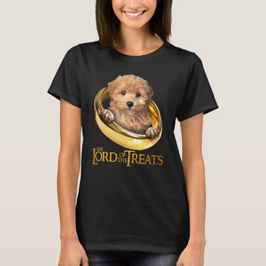 T-shirt Seigneur Des Friandises Chiot Maltipoo (Devant)
