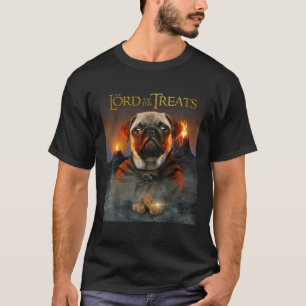 T-shirt SEIGNEUR DES FRIANDISES Drôle Mignon Pug Chiot
