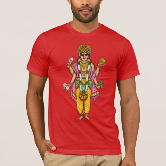 T-Shirt Seigneur Dhanvantari (Devant)