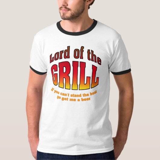 T-shirt Seigneur du gril (Devant)