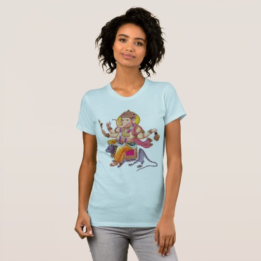 T-shirt SEIGNEUR GANESHA - Ganapati, Vinayaka, et (Devant entier)