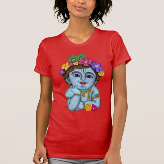 T-Shirt Seigneur Krishna (Devant)